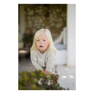 1+ in the family - Xaloc Leinenpullover | Beige