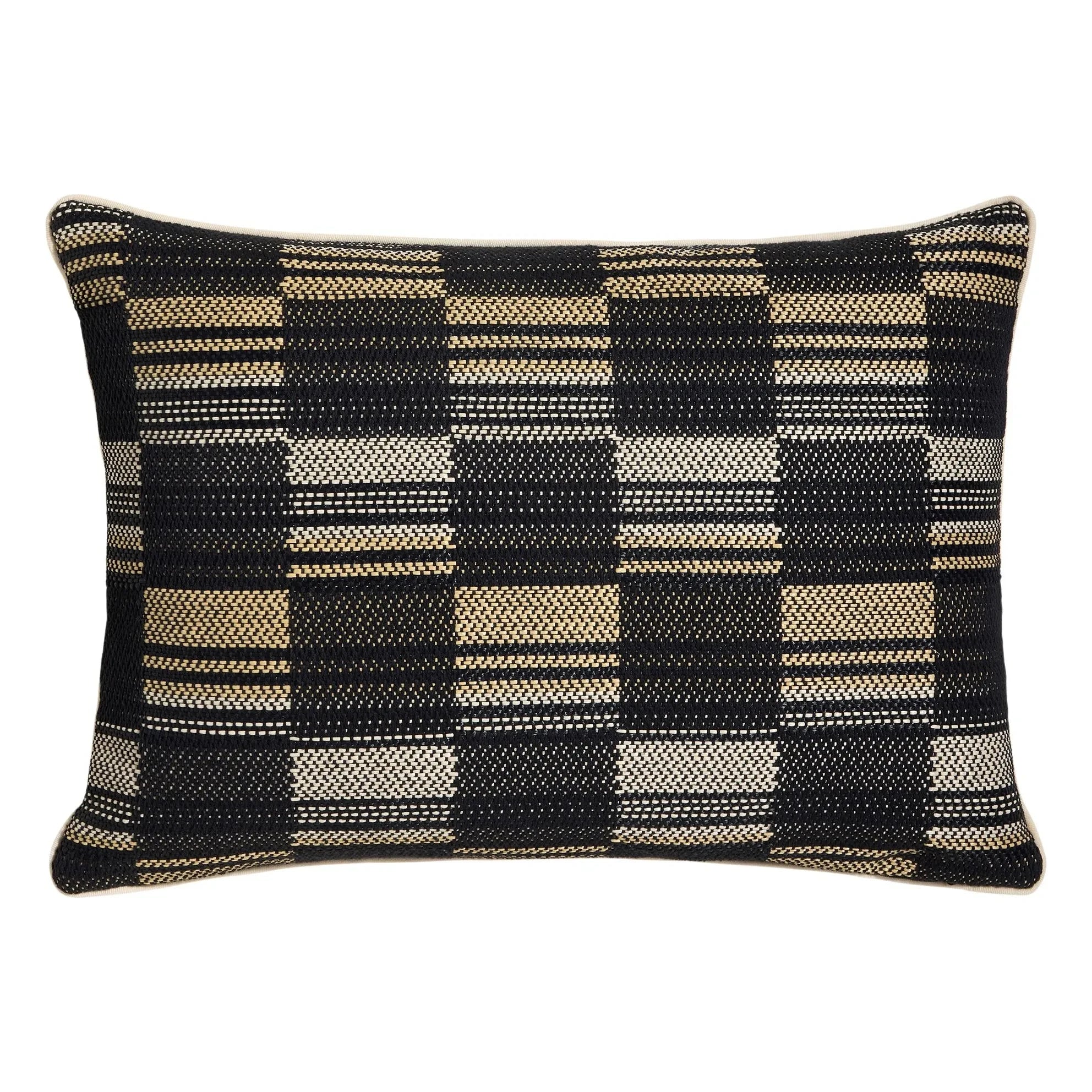 Maison Sarah Lavoine - Damier Kissen | Schwarz