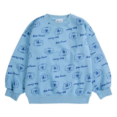 Bobo Choses - Pickles The Dog Bio-Baumwoll-Sweatshirt | Königsblau