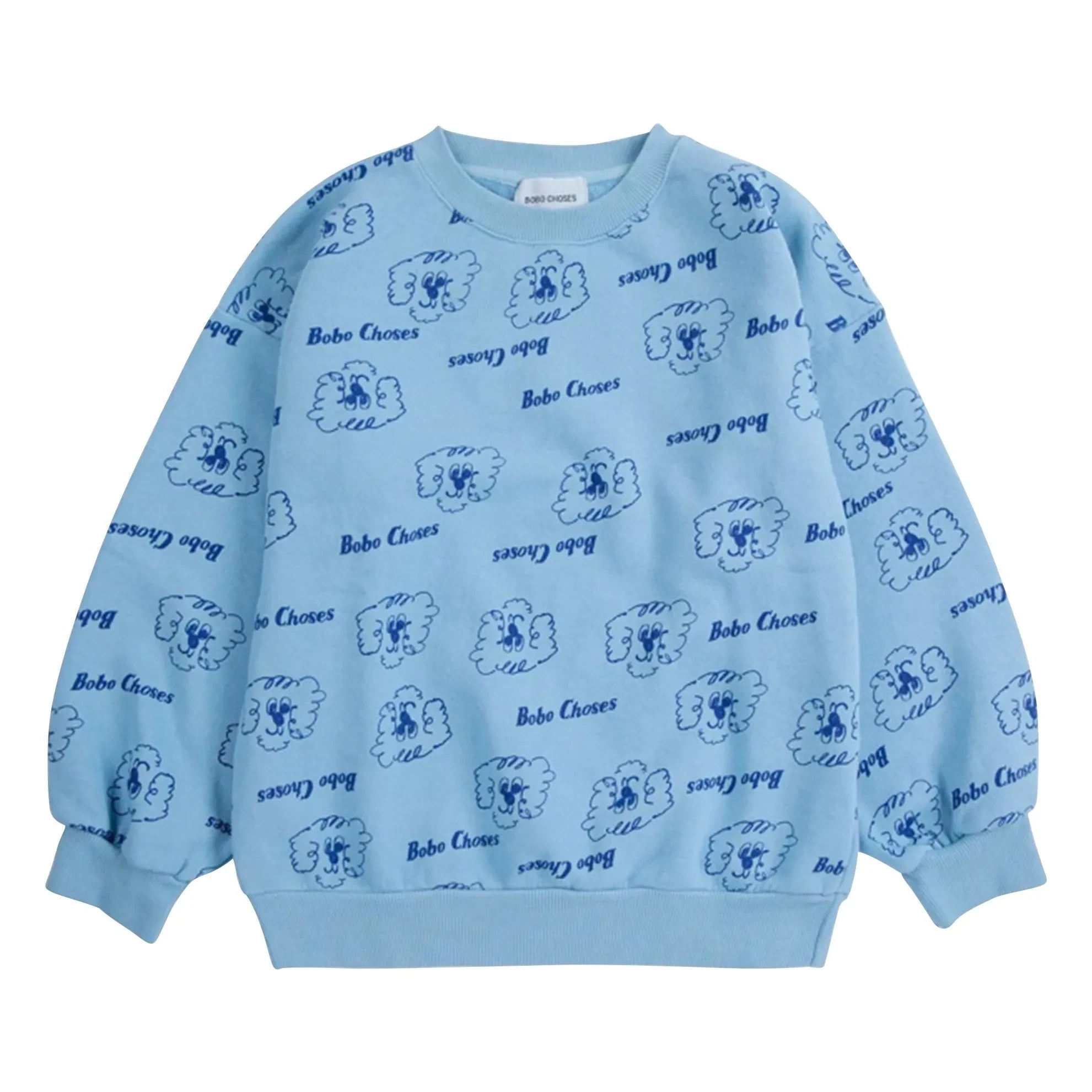 Bobo Choses - Pickles The Dog Bio-Baumwoll-Sweatshirt | Königsblau