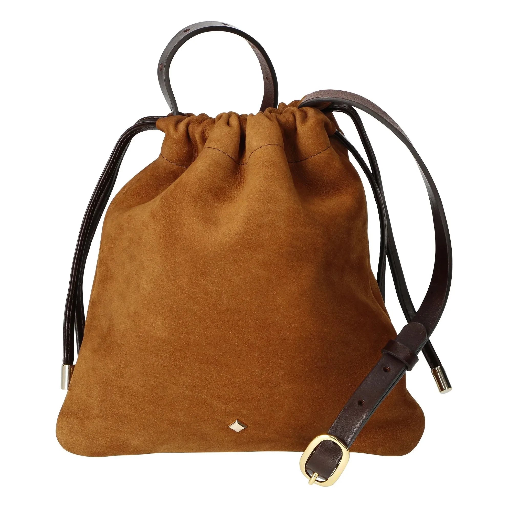 herbert frère soeur - Tasche Le Lerie Nubukleder | Camel