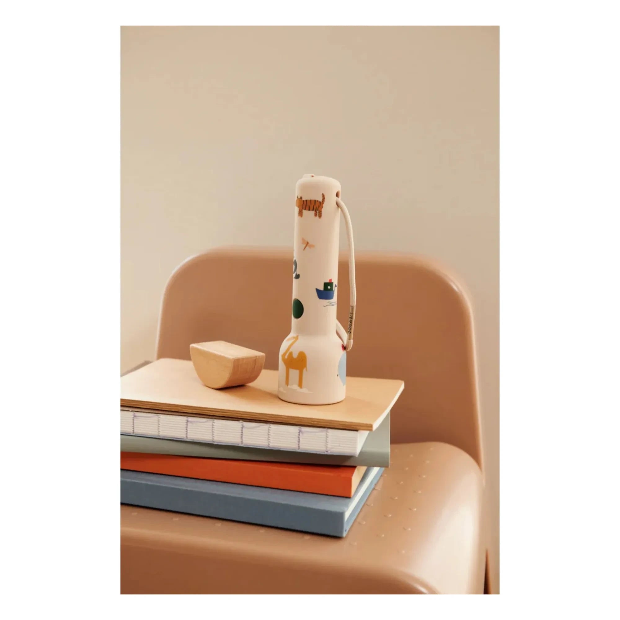 Liewood - Graue Taschenlampe | Around the World/Sandfarben