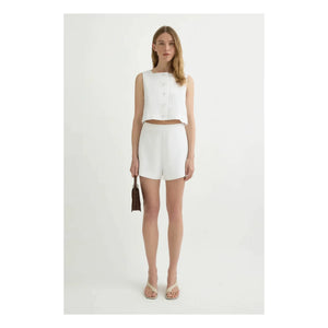 Posse - Top Rio Leinen | Creme