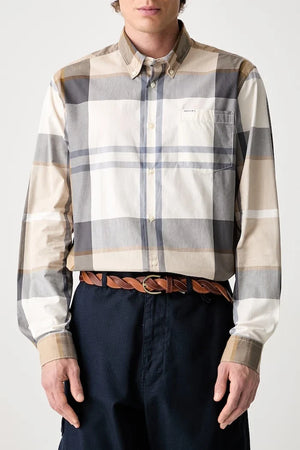Barbour erkek pamuklu Harris Tailored Shirt