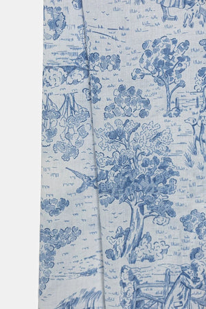 Barbour Baumwoll-Damenschal Wisteria