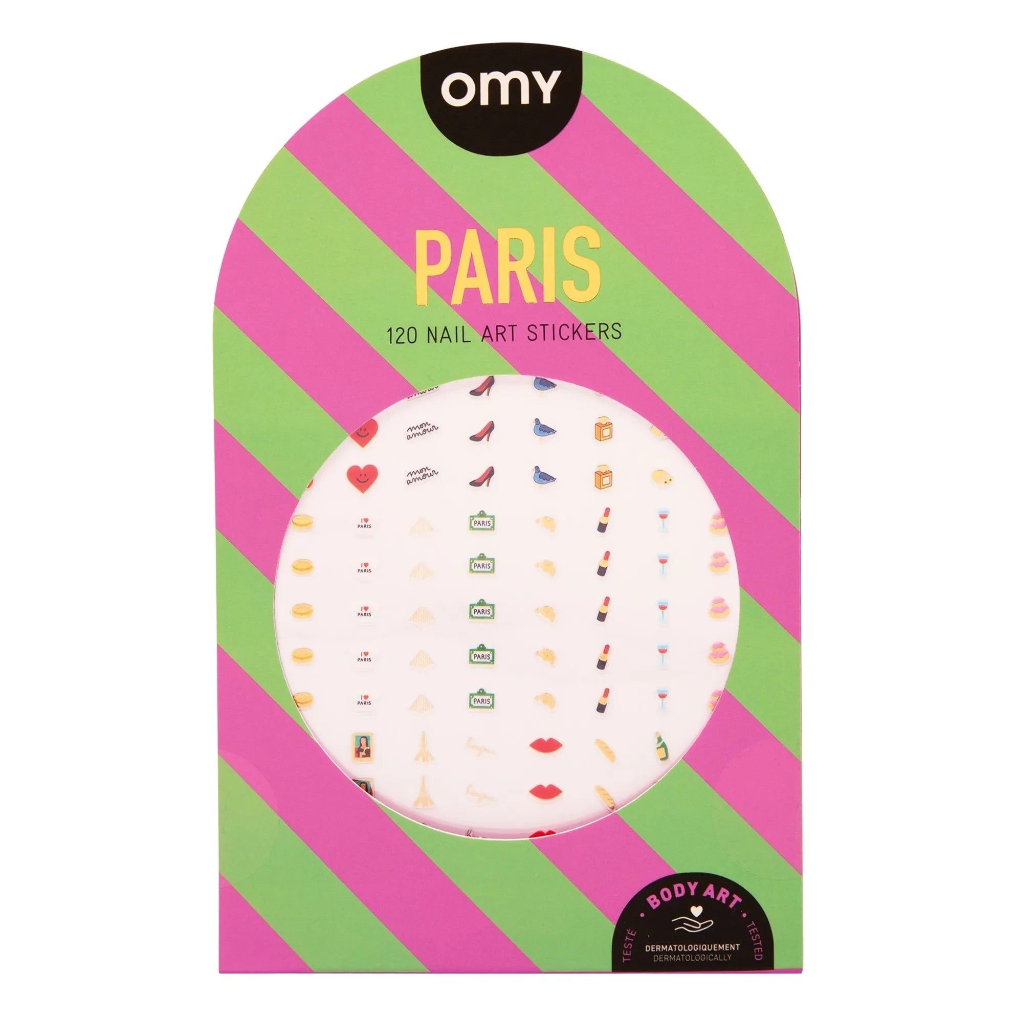 Omy - Paris Nagelsticker