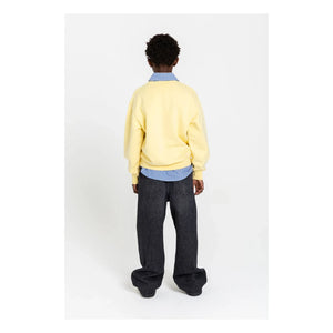 Finger in the nose - Oversize Blow Sweat Bio-Baumwolle | Zitronengelb