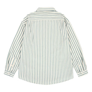 Kappy – Gestreiftes Hemd | Hellblau