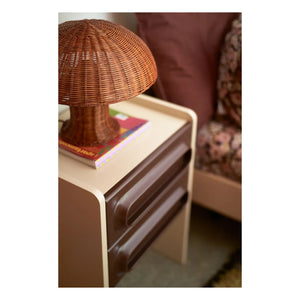 HKliving - Geflochtene Tischlampe