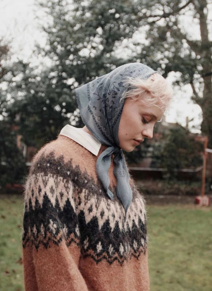 Emile et Ida - Ecrin Jacquard-Pullover | Karamell