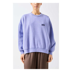 American Vintage - Plizzy Baumwoll-Sweatshirt | Lavendel