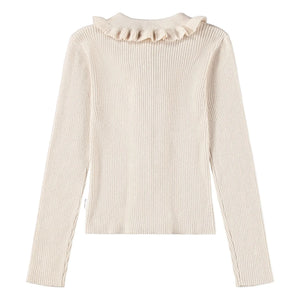 Molo – Gamora Strickjacke | Ecru