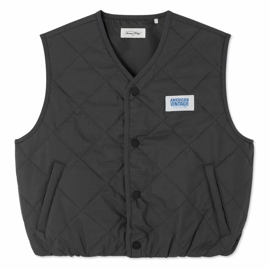 American Vintage - Yupibam Ärmellose Jacke | Kohlegrau