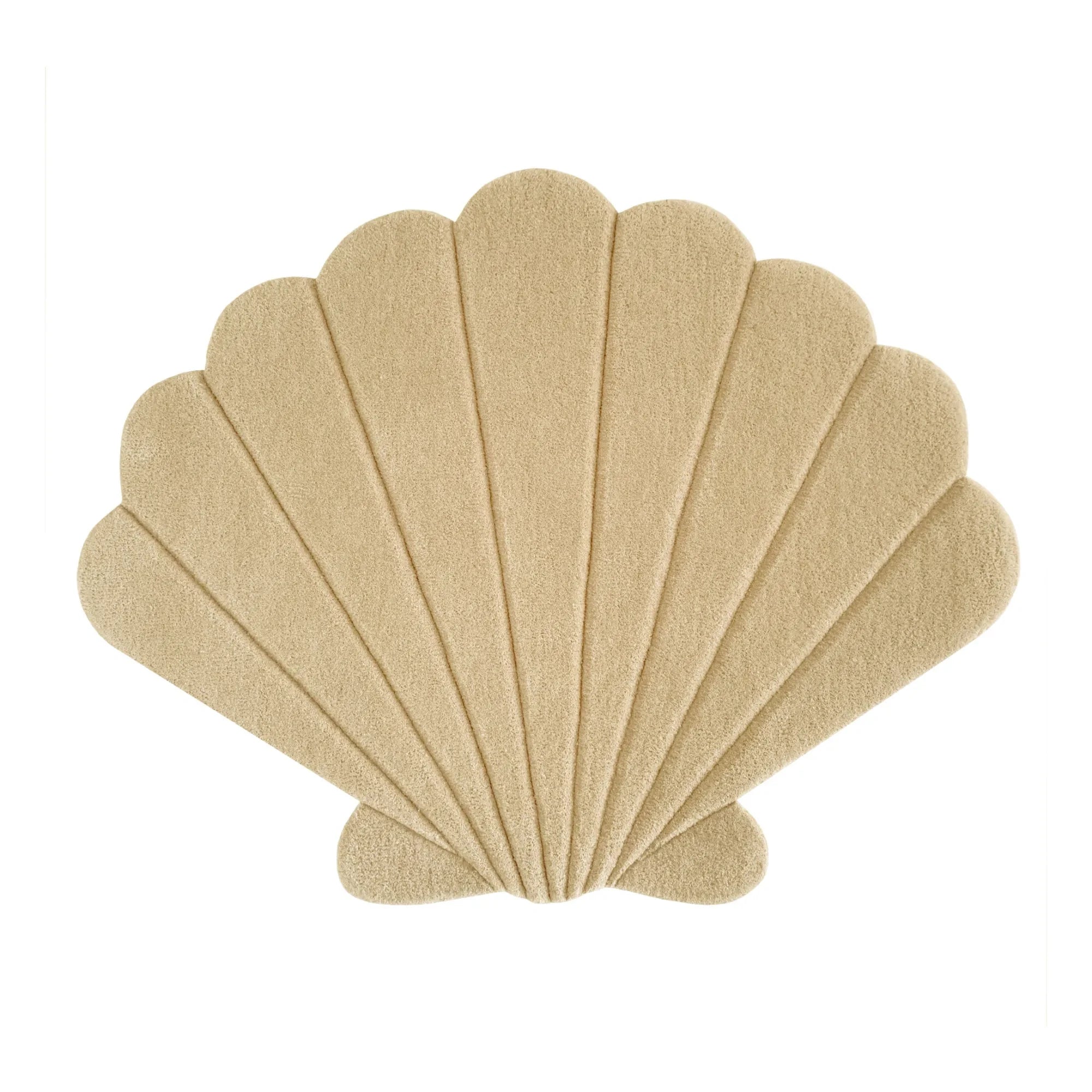 Maison Deux - Wolle Schale Teppich | Sand