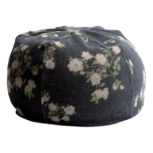 Maison de Vacances - Wabi Sabi Leinen Bubble Pouf | Schwarz