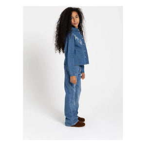 Hundred Pieces - Flare Freedom Jeans | Denimblau