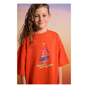 Maison Mangostan - Segel-T-Shirt | Rot