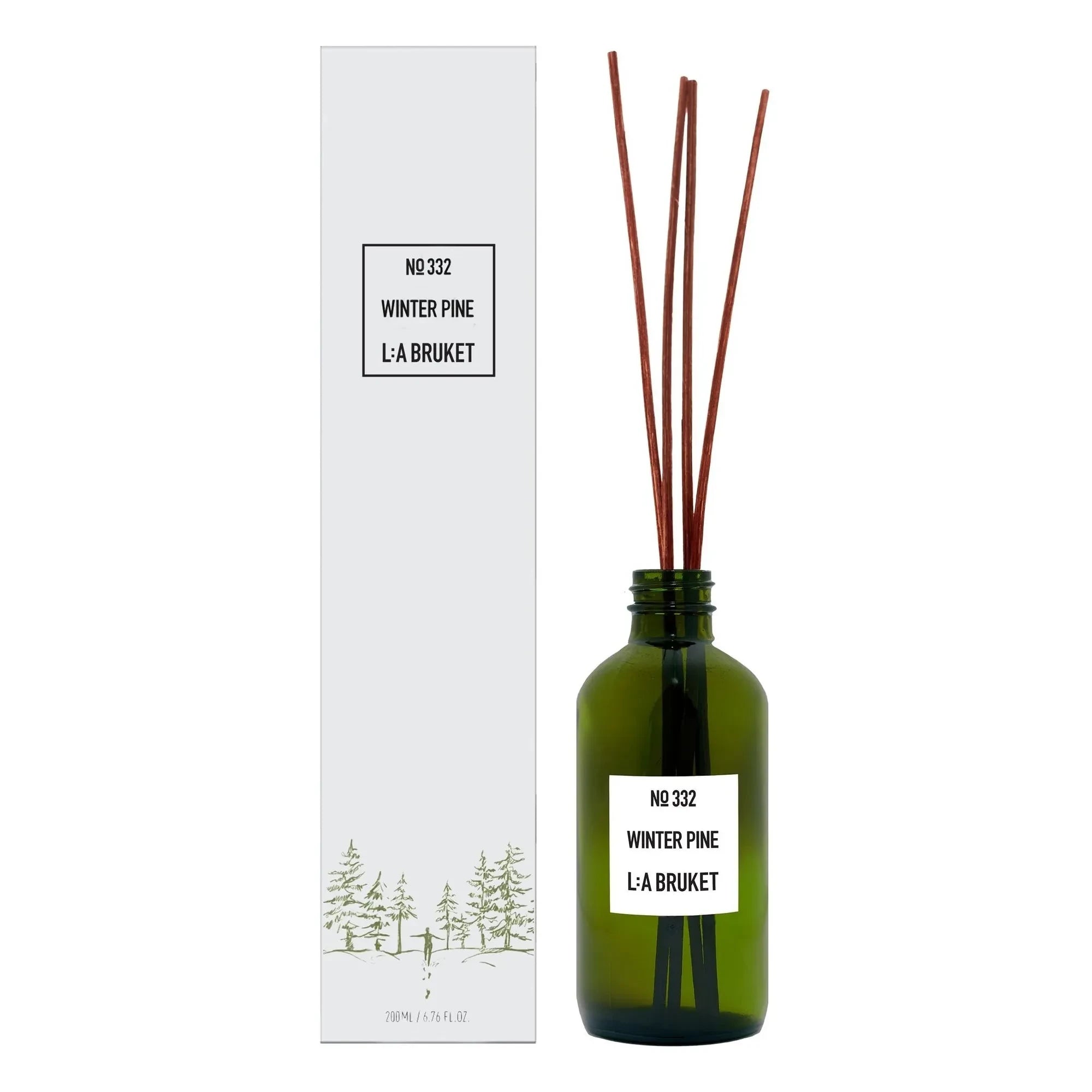 L:A BRUKET - Winter Pine 332 Raumdiffusor - Limitierte Edition - 200ml