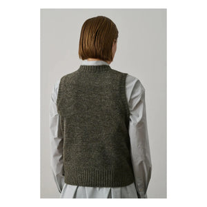 Soeur – Namaste Ärmelloser Pullover | Grau meliert