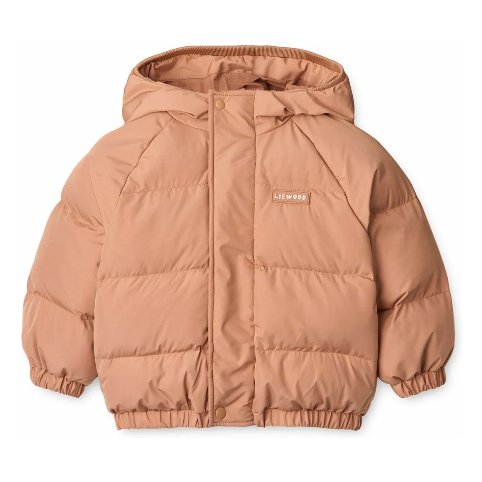 Liewood - Kapuzen-Daunenjacke Adelina mit Ohren | Rosa