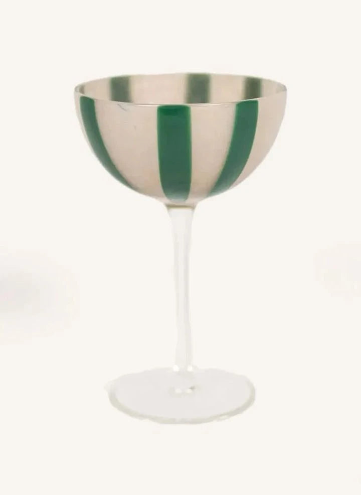 Olsson & Jensen - Ziggy Cocktailgläser - 4er-Set | Grün