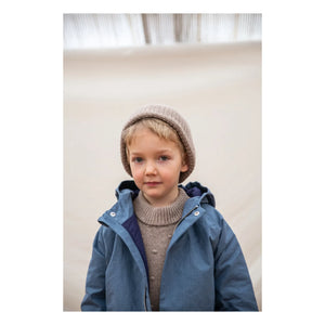 Matona - Recycelte Strickmütze | Taupe Braun