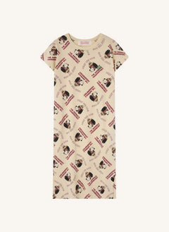 The Animals Observatory - Exklusivität Smallable Gorilla Kleid | Beige