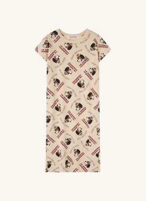 The Animals Observatory - Exklusivität Smallable Gorilla Kleid | Beige