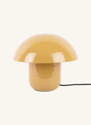 Present Time - Fat Mushroom Tischlampe | Senfgelb