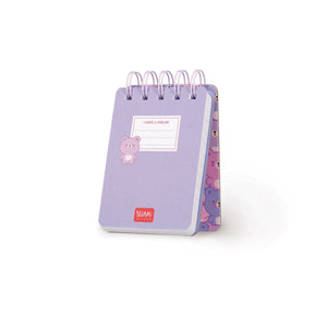 Legami - Lined Defter ile Illustrated Hard Kılıf - Ayıcık - Jotter - Spiral-Bound