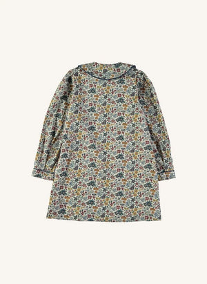 Risu Risu - Paola Liberty Organische Baumwollkleid | Grün