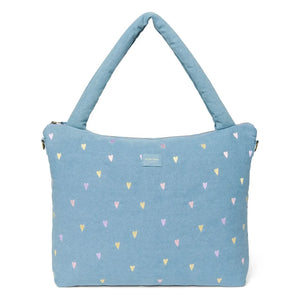 Studio Noos - Hearts Denim Wickeltasche