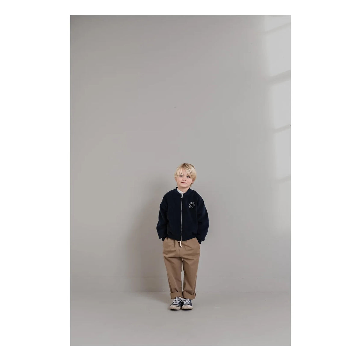 Jenest - Jimmy Zip Sweat | Dunkelblau