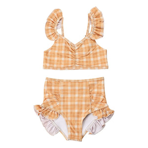 Grech & Co - 2-teiliges Bikini-Set mit Volants, recycelte Fasern | Orange