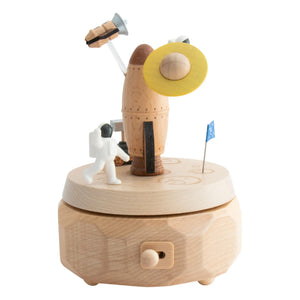 Wooderful life - Space Explorer Holz-Spieluhr
