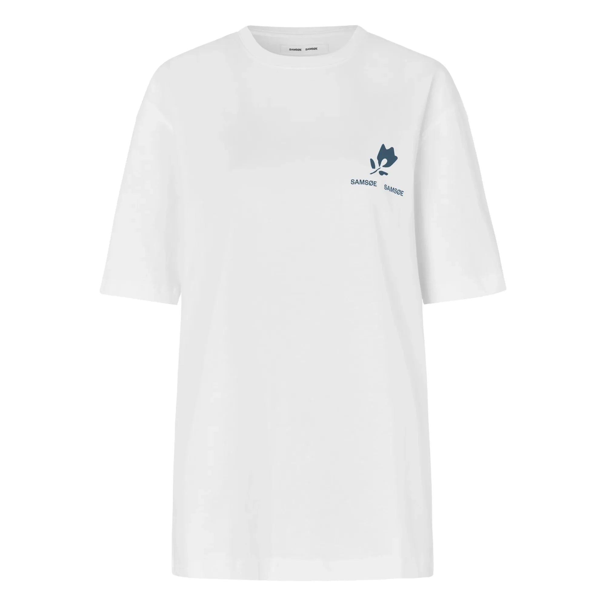 Samsoe Samsoe - Sacohen Baumwoll-T-Shirt | Weiß