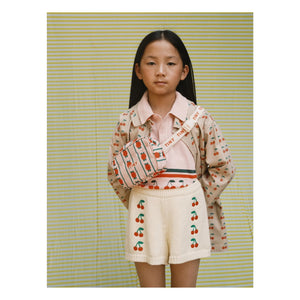 Tinycottons - Polo Kirsche gestrickt | Rosa