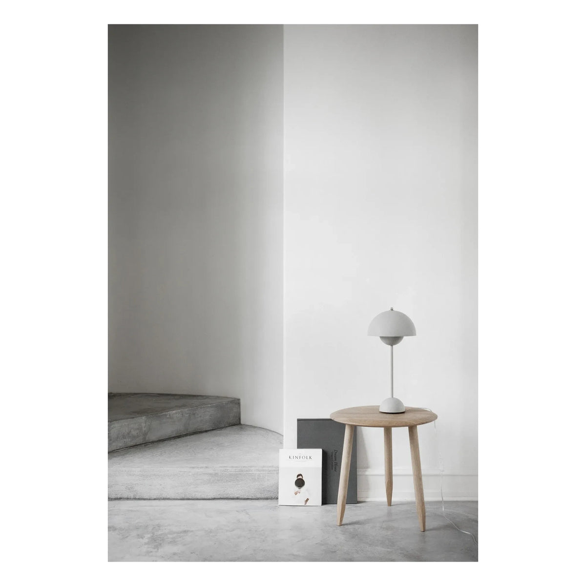 & Tradition - Flowerpot VP3 Leuchte, entworfen von Verner Panton, 1969 | Grau
