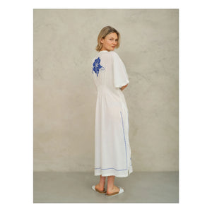M.A.B.E. - Laney Besticktes Kleid | Blau