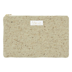 Adorna - Beutel aus Wolle und Leinen | Heather Beige