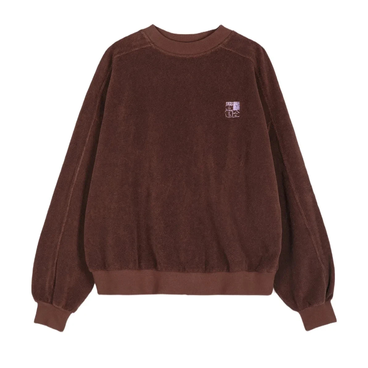 Bobo Choses - Sweat Mystery BC Bio-Baumwolle | Dunkelbraun