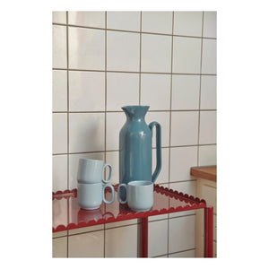 Hay - Barro Terracotta Becher - 2er Set, Rui Pereira | Hellblau