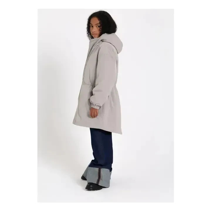 Finger in the nose - Fox Parka mit recyceltem Faserfutter | Perlengrau