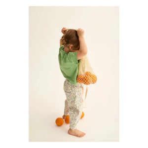 Cozmo - Atena Hose mit Blumenmuster | Ecru