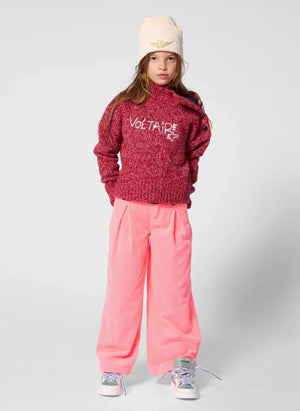 Zadig & Voltaire - Voltaire Strickpullover mit Knöpfen | Himbeerrot