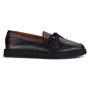 Socque Paris – Totem Lederslipper | Schwarz