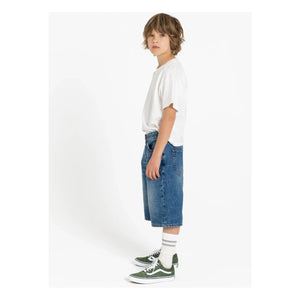 Finger in the nose - Bermuda Denim Oversize Sacha | Denim mavisi