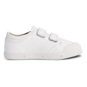 Spring Court - G2 Nappa Low-Top Klett-Sneaker | Weiß