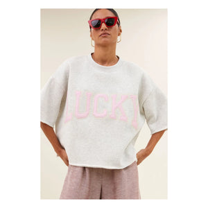By Bar - Willow Lucky Cotton Sweatshirt | Grau