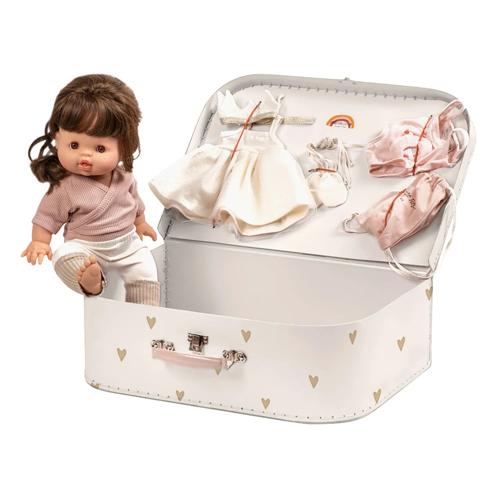 Minikane - Valise d'antan Deluxe - Ballerina Valentine